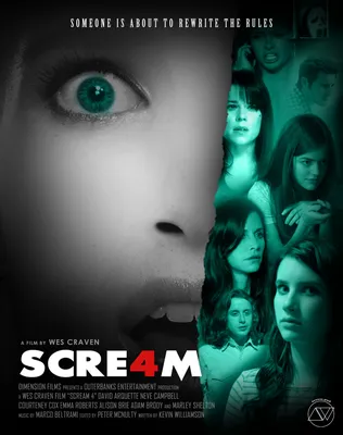 Scream 4 - VHS style\" Poster for Sale by Herman2181 | Redbubble