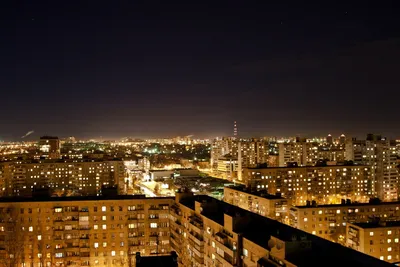 Фон крыши ночью (много фото) - treepics.ru