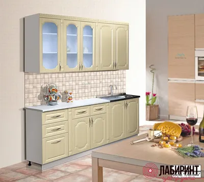 Угловая кухня в стиле неоклассика \"Модель 723\" в Чебоксарах - цены, фото и  описание.