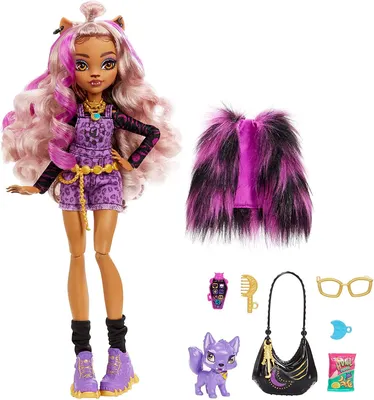 Всё о куклах Monster High - Клодин Вульф (Clawdeen Wolf) - Куклы Monster  High и Ever After High - Монстер Хай и Эвер Афтер Хай | Бэйбики - 40452