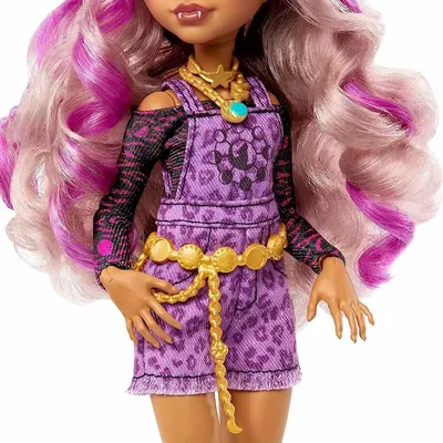 Кукла Mattel Monster High Clawdeen Wolf - Клодин Вульф Пижамная вечеринка -  Кукла с аксессуарами Монстр Хай HKY67 купить в Москве | Доставка по России.