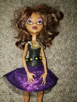 Monster High, 17\" Extra Large Tall Clawdeen Wolf basic fashion doll. Монстр  * Монстер Хай, большая кукла Клодин Вульф ба… | Poupée, S'habiller, Poupées  monster high