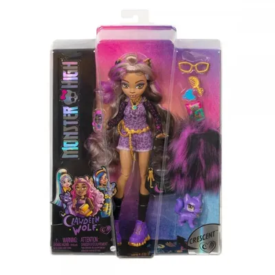 Купить куклу Clawdeen Wolf Dance the Fright Away Welcome to Monster High  недорого в интернет-магазине Toyzig