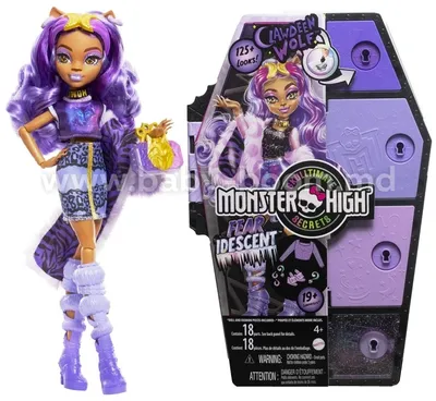 with Pet Clawdeen Wolf Monster High BBC40/42