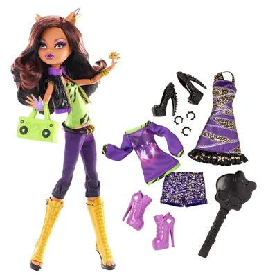 Купить кукла Monster High Клодин Вульф - Страх, камера, мотор! BDF26, цены  на Мегамаркет