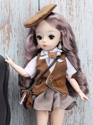 Кукла для девочек шарнирная коллекционная бжд с одеждой 29см Soul Sister  Toys 18450977 купить в интернет-магазине Wildberries