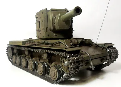КВ-2 экранированный — Каропка.ру — стендовые модели, военная миниатюра