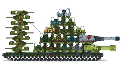 KV-44: +Rotatable Turrets, +Rocket Launcher Pack, 100,000+ Defense,  1,000,000 Damage, 30 Speed, +Back Camera. : r/ItemShop