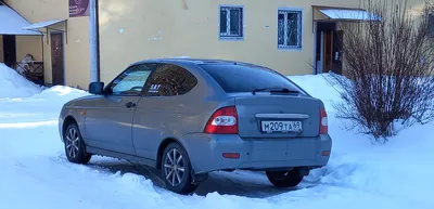 Бампер задний в цвет кузова Лада Приора 1 2170 седан 630 - Кварц - Серый -  купить с доставкой по выгодным ценам в интернет-магазине OZON (549765117)