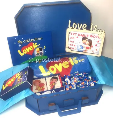 Признание в любви в стиле Love is... (квадратная коробка): продажа, цена в  Минске. оригинальные подарки от \"Магазин ручной работы\" - 116445866