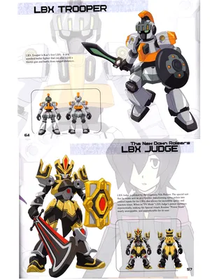 The World of LBX Art Works: Little Battlers eXperience Official Complete  Art Book