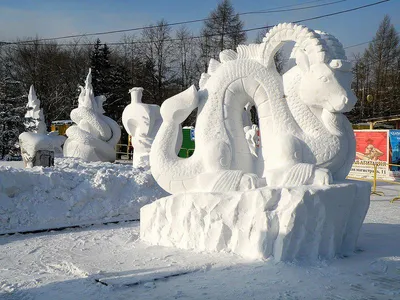 Международный фестиваль ледяных и снежных скульптур «Снег и лёд» в Москве |  Фото | Культура | Аргументы и Факты