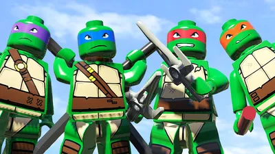 Игровой набор `Вторжение в логово черепашек` Lego Ninja Turtles (Лего  Черепашки-ниндзя) в магазине детских игрушек и товаров для детей LBX.RU