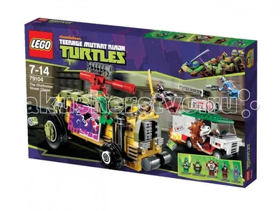 Конструктор Lego Teenage Mutant Ninja Turtles 79104 Лего Черепашки Ниндзя  Погоня на панцирном танке - Акушерство.Ru