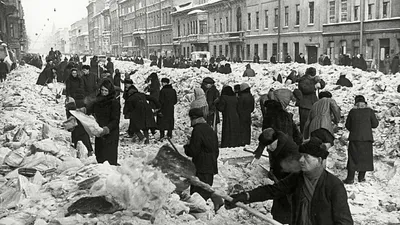 Фото \"«В Ленинград пришла война»\", сентябрь - декабрь 1941, г. Ленинград -  История России в фотографиях