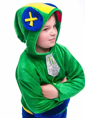 Карнавальный костюм Леона Бравл Старс, 110814, размеры 5-6 лет, 7-8 лет,  9-10 лет | Сравнить цены на ELKA.UA