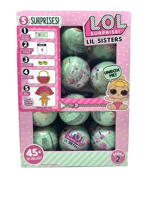 L.O.L. Surprise! lol surprise lil sisters mystery toys - lol party  decorations 5 lol doll mini toys