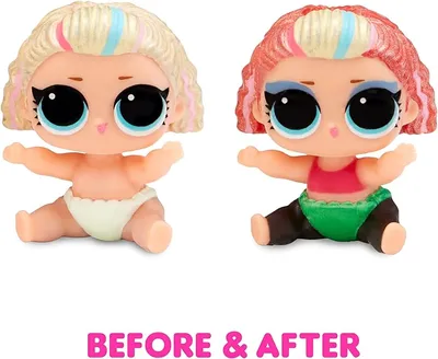 LOL Surprise Color Change Lil Sisters dolls - YouLoveIt.com