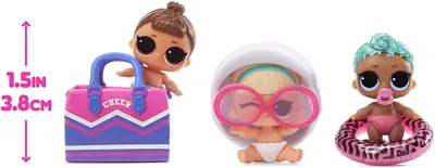 L.O.L. Surprise Lil Sisters 5 Layers Series 3 Wave 2 Doll Full Case