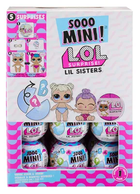 LOL. Surprise Bubble Surprise Lil Sisters Mini Pop | Thimble Toys