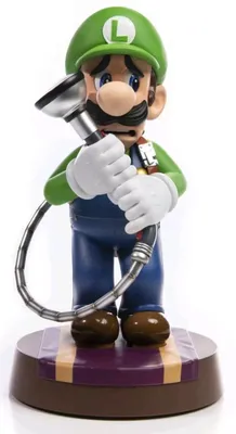 Фигурка First4Figures: Луиджи (Luigi) Особняк Луиджи 3 (Luigi's Mansion 3)  (5060316622421) 23 см купить в Москве по цене 13 920 р в каталоге интернет  магазина «NextGame» - характеристики, сравнение, описание, скидки, доставка