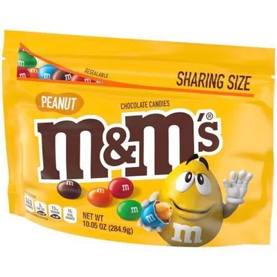 M And Ms King Size Milk Chocolate Candies, 3.14 Oz