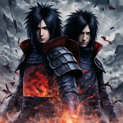 Madara Uchiha, Учиха Мадара | Иллюстрации лисы, Картинки покемона, Рисунки