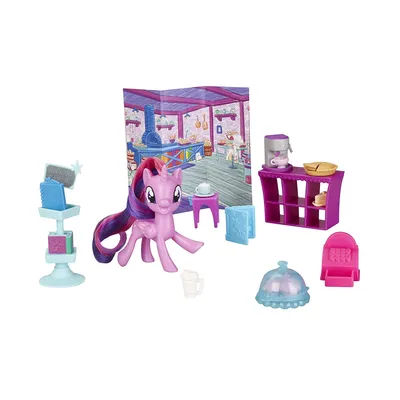 Купить Hasbro My Little Pony E5107/E6551 Май Литл Пони Игрушка Пони Малыш  Сумеречная искорка в интернет магазине a-toy.ru