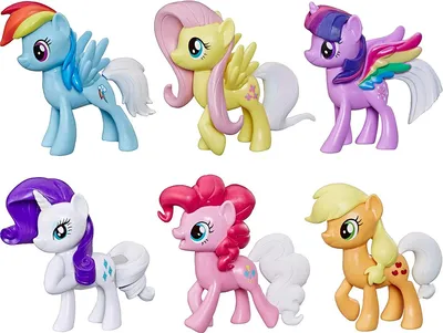 Набор Май Литл Пони 6 пони Радужные хвостики сюрприз My Little Pony E5553  (ID#1479022912), цена: 899 ₴, купить на Prom.ua