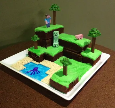 Minecraft World Cake (with Pictures) - Instructables