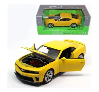 Машинки HOFFMANN Шевроле Камаро 1:43 Chevrolet Camaro SS металлическая  купить по цене 591 ₽ в интернет-магазине Детский мир