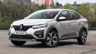 Бюджетный кросс-седан Renault Logan Stepway нового поколения предстал на  первых рендерах