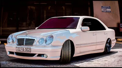 2 guys with mercedes w210 on Craiyon