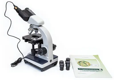 Детский школьный микроскоп для детей, 100/400/1200 кратное увеличение  купить по низким ценам в интернет-магазине Uzum (517053)