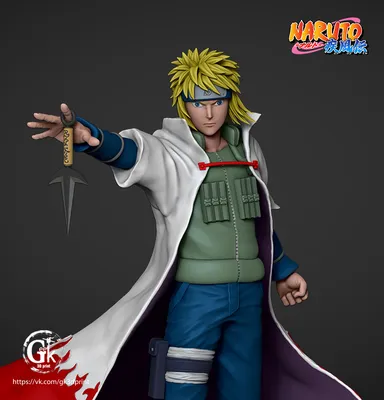 Anime Heroes NARUTO Namikaze Minato 6.5\" Action Figure - Walmart.com