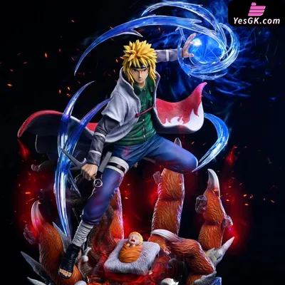 Anime Heroes NARUTO Namikaze Minato 6.5\" Action Figure - Walmart.com