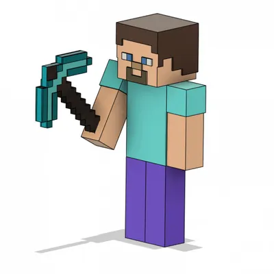 3D Render: Steve (Minecraft) by MegaMario2001 on DeviantArt