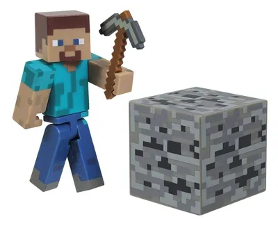 Minecraft Mob Head Minis Steve Mini Figure - Walmart.com