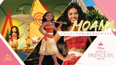 Life-size Moana from Moana Cardboard Cutout