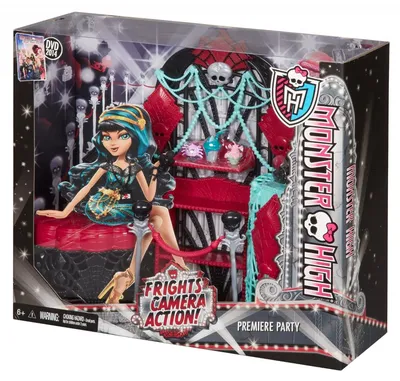 Купить Игровой набор Премьера Страх, Камера, Мотор! Монстер Хай Monster High  недорого в интернет-магазине