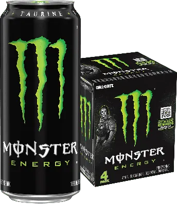 Monster Energy, Original, Energy Drink, 12 fl oz, 6 Pack - Walmart.com