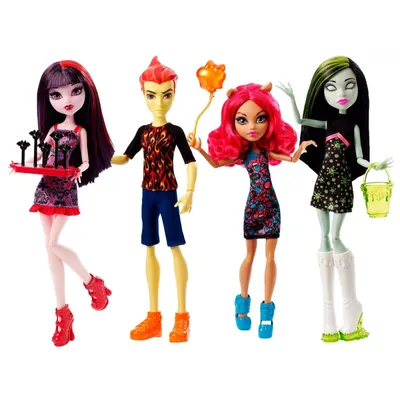 Кукла Монстер Хай Дракулаура Праздничная Monster High 142335509 купить в  интернет-магазине Wildberries