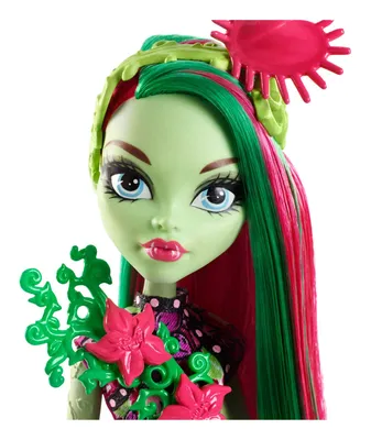 Купить Кукла Монстр Хай - Венера Макфлайтрап из серии Группа Поддержки  (Monster High Venus McFlytrap - Ghoul Spirit) по Промокоду SIDEX250 в г.  Томск + обзор и отзывы - Куклы и пупсы