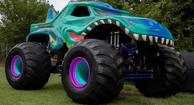 Машинка Hot Wheels Monster Trucks большой Тигровая акула GWL14 купить по  цене 2799 ₽ в интернет-магазине Детский мир