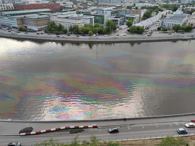 Власти Москвы объяснили окрашивание воды в Москва-реке — РБК