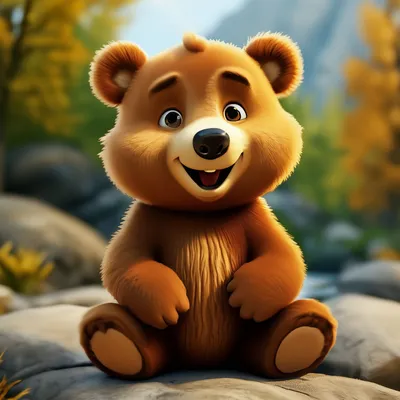 Мультяшный стикер Baby Bear клипарт PNG , медведь клипарт, медведь  картинки, медвежонок PNG картинки и пнг PSD рисунок для бесплатной загрузки