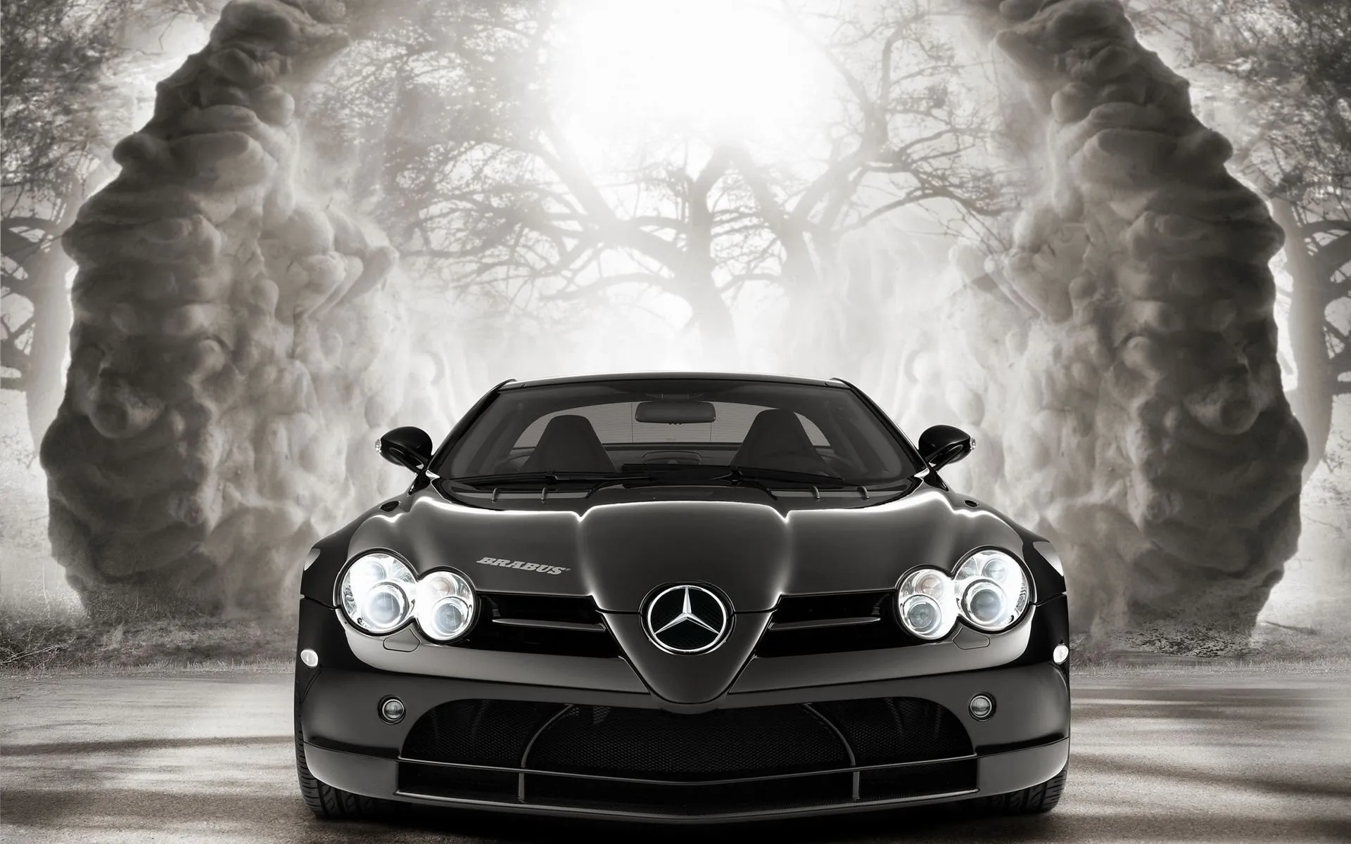 mercedes slr mclaren обои