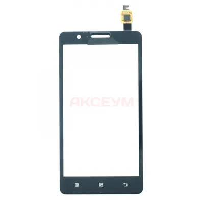 Lenovo A536 Display module front cover + LCD + digitizer black