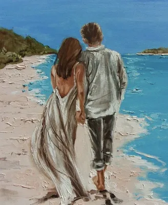 Молодые пары в прогулки любви на пляже на фоне моря Стоковое Изображение -  изображение насчитывающей бег, напольно: 195018199