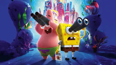 Обои на рабочий стол SpongeBob SquarePants / Губка Боб Квадратные Штаны и  Patrick Star / Патрик Стар, персонажи из мультсериала Губка Боб Квадратные  Штаны, обои для рабочего стола, скачать обои, обои бесплатно